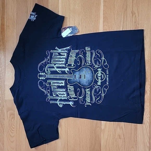 Hard Rock Cafe Other - NWT Hard Rock Guitar Company Atlantic City NEW SMALL Tee